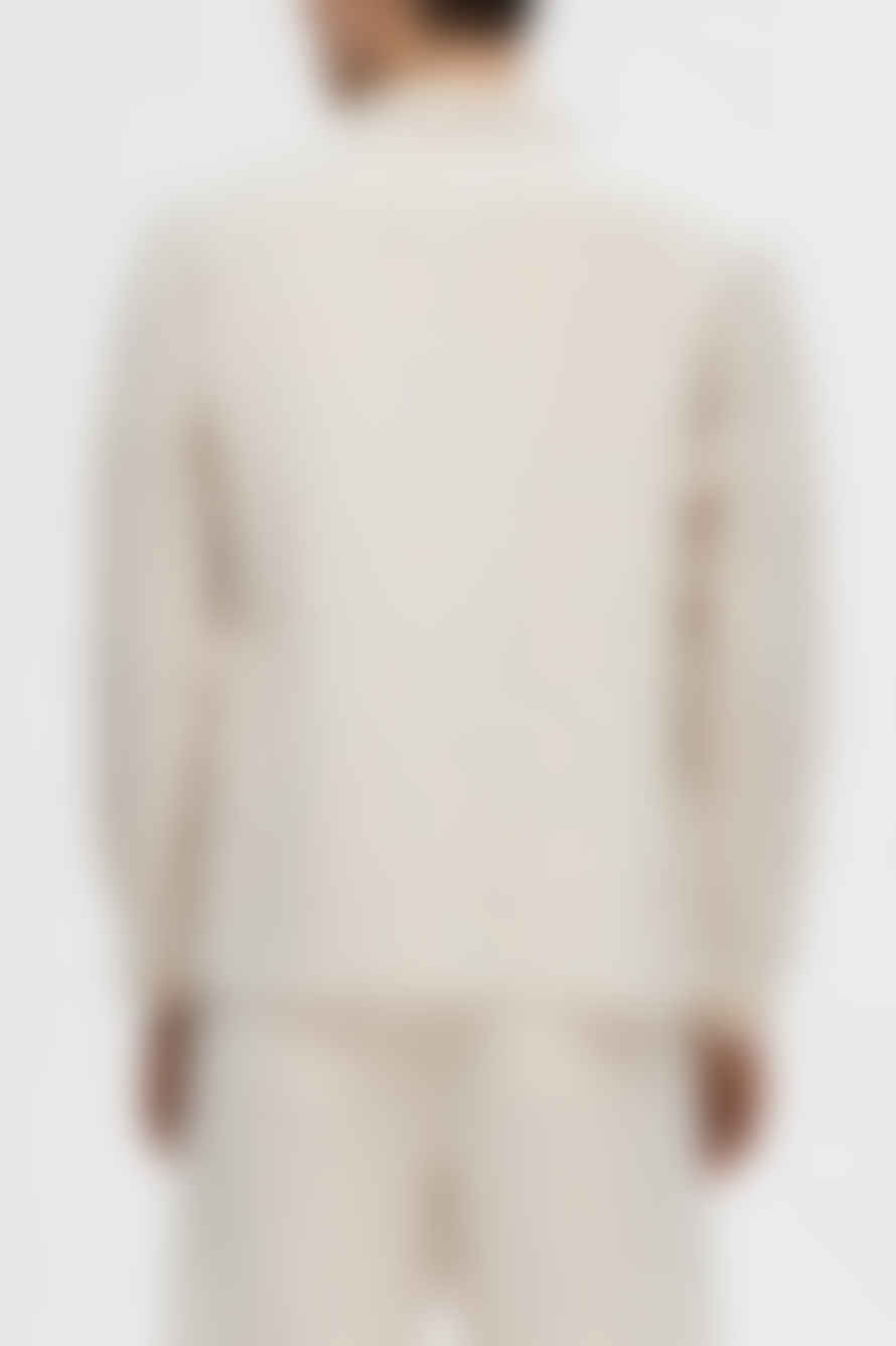 Selected Homme Pure Cashmere Mads Linen Overshirt