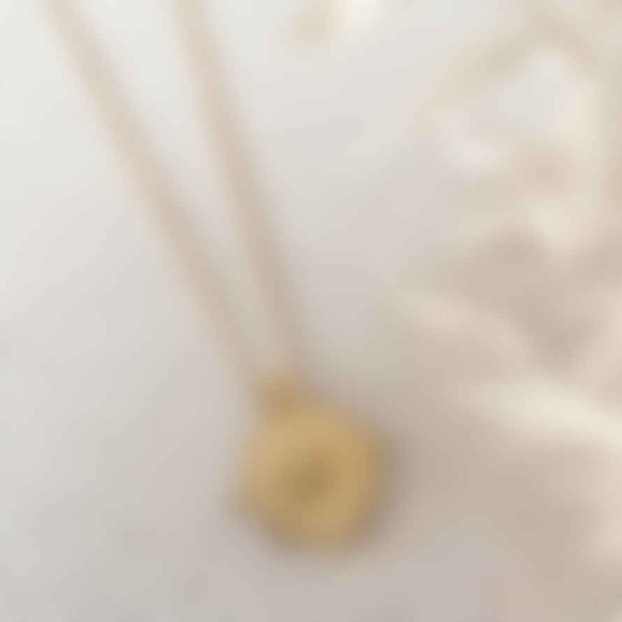 Little Nell Everyday Golden Coin Necklace