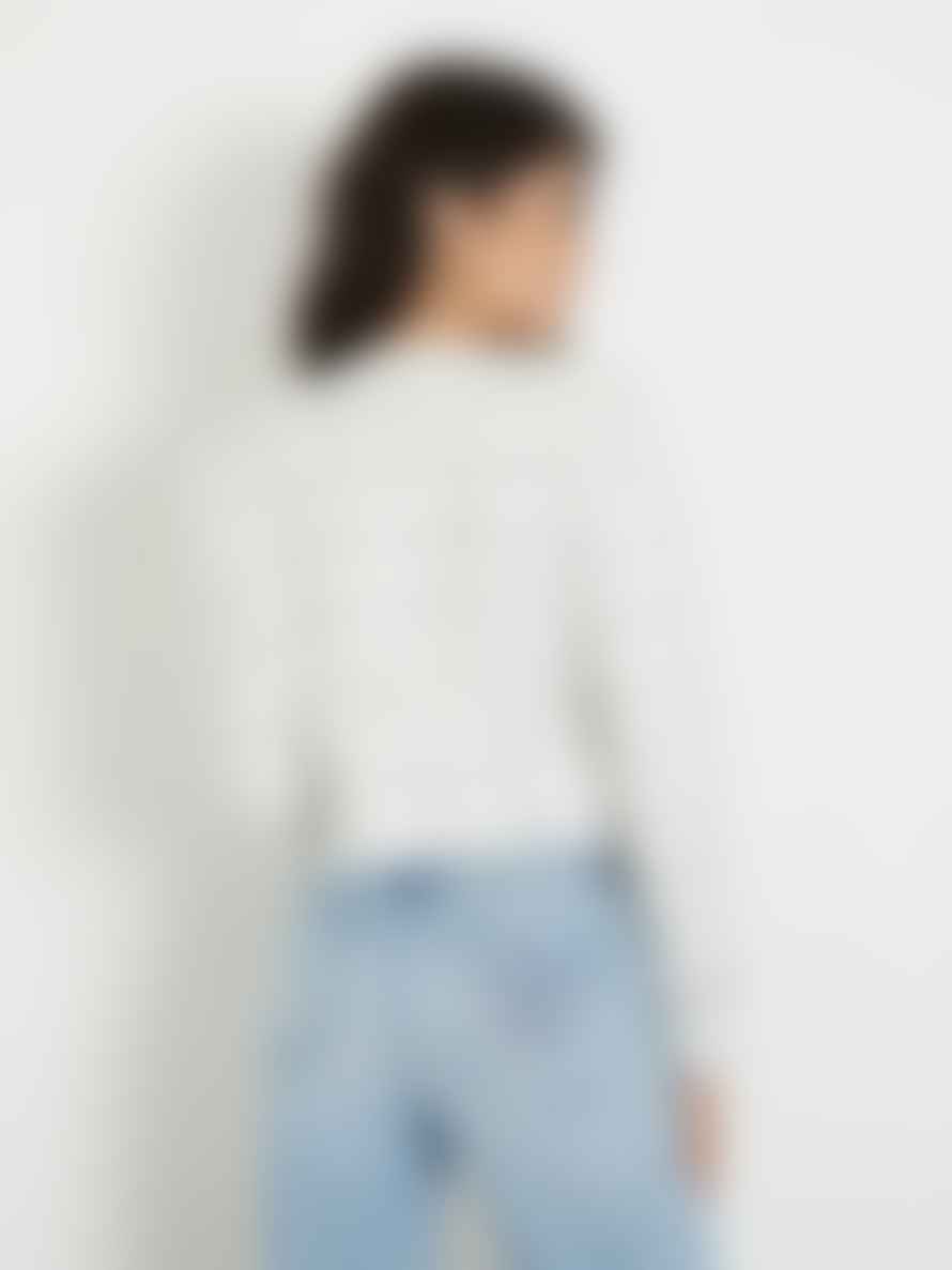 Guess Sofia Tweed Jacket | Check Tweed White
