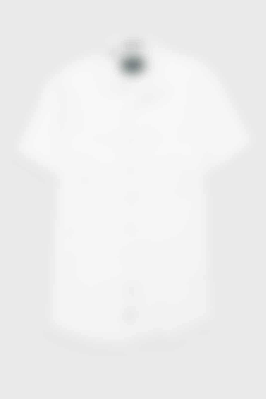 RODD & GUNN - Palm Beach Short Sleeve Linen Shirt In Snow White Lp6266