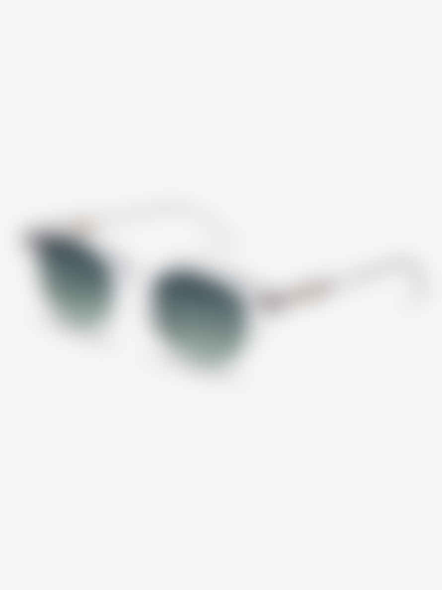 MESSY WEEKEND Bille Sunglasses - Green Crystal