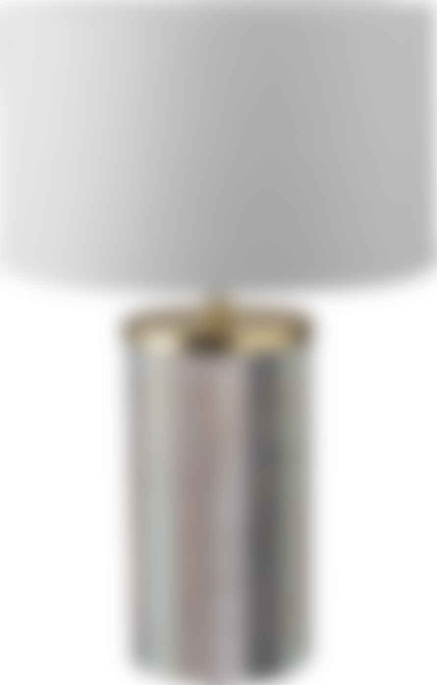 Distinctly Living Campobasso Sage Distressed Wood Tall - Table Lamp
