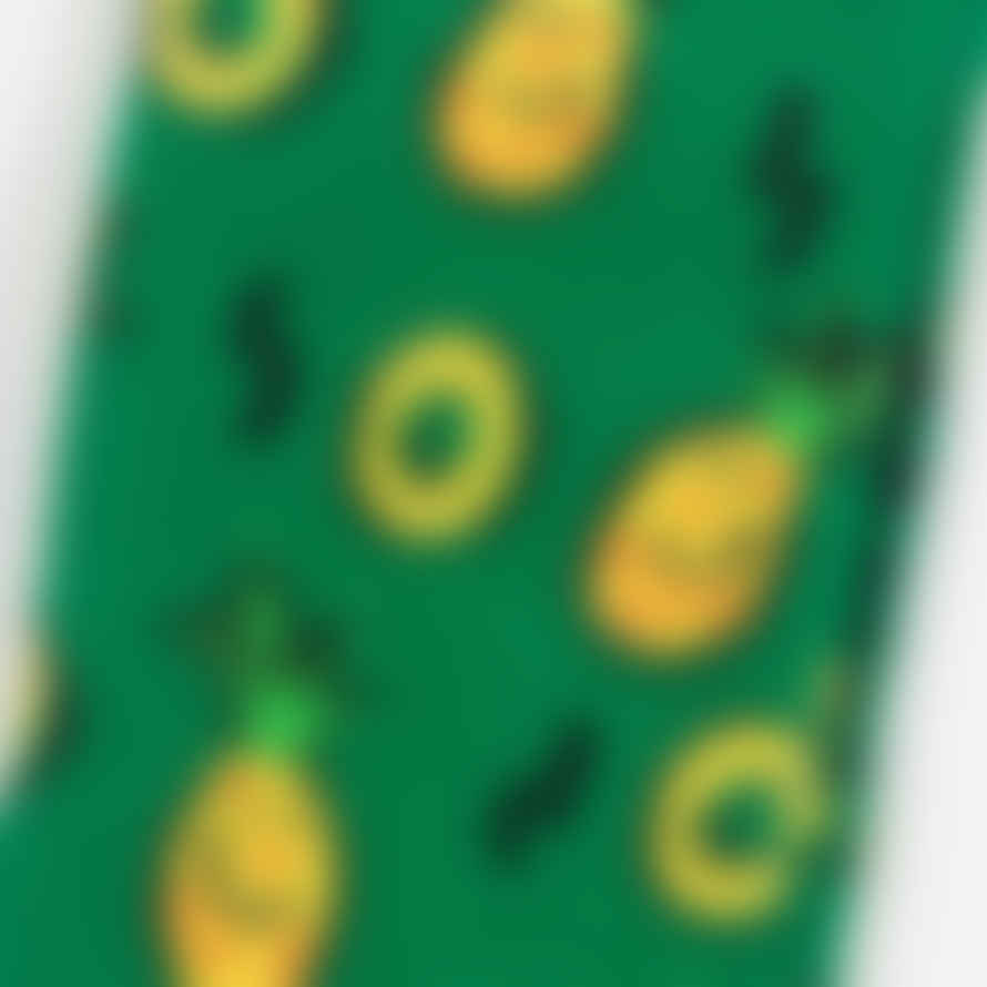 Happy Socks  Pineapple Socks In Green