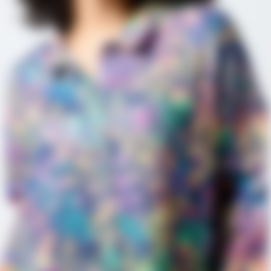 Sahara Scattered Floral Linen Shirt - Multi
