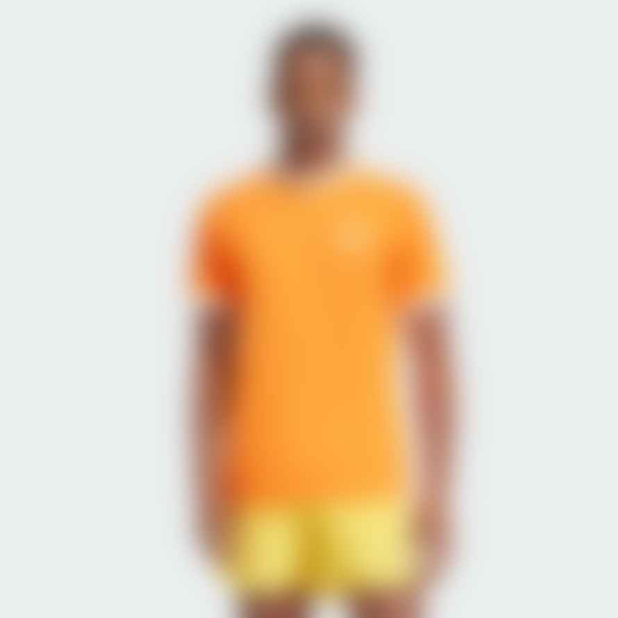 Adidas Orange Originals Adicolor Classics 3 Stripe Mens T Shirt