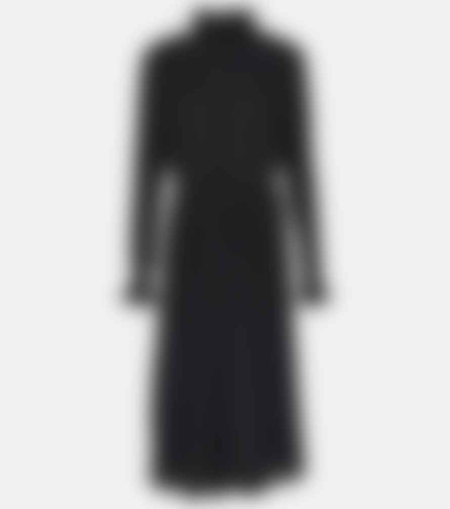 Isabel Marant Black Cotton Etoile Imany Midi Dress 