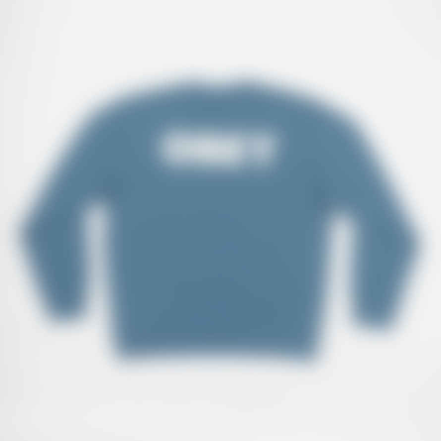 OBEY Bold Crew Premium Sweatshirt In Blue