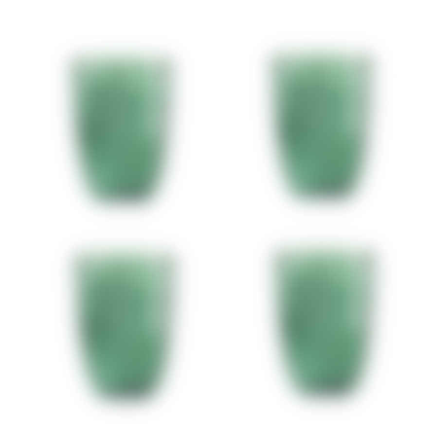 Eddingtons Dolce Vita Emerald Set Of 4 Tumblers