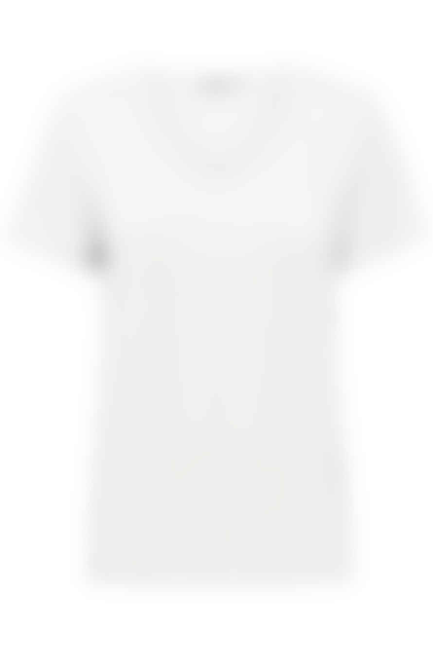 Saint Tropez Adeliasz V Neck T-shirt - White