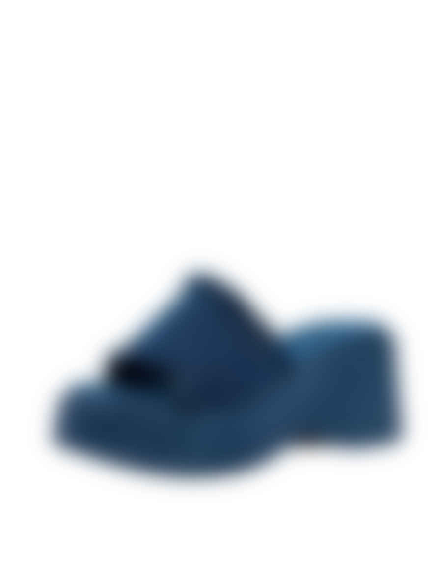 STEPHAN Phenelope Denim Sandals - Blue