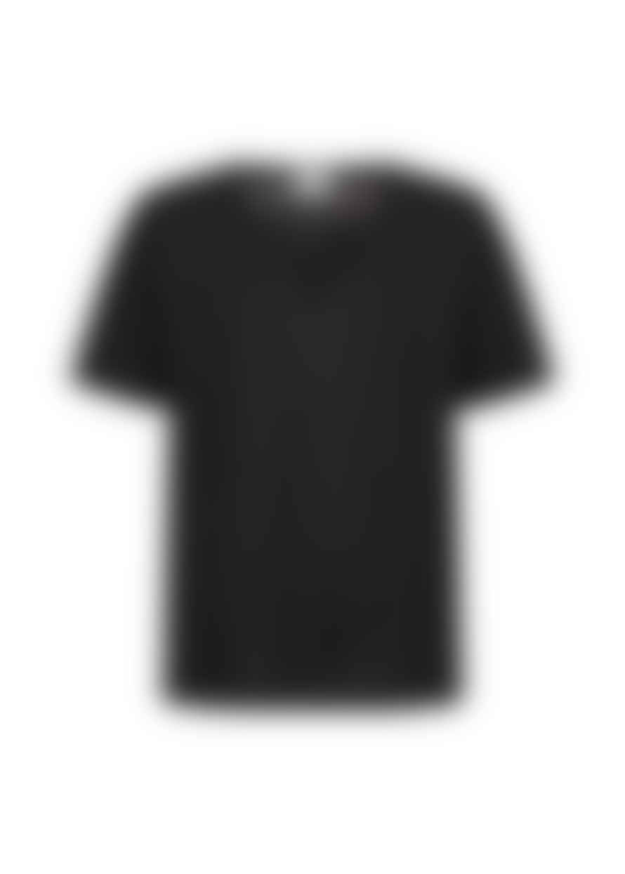 Levete Room Fred 2 V-neck T-shirt - Black