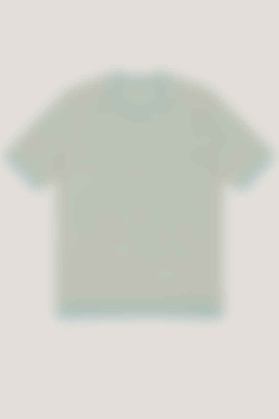 Circolo 1901 - Fancy Knit 2-tone T-shirt In Nassau Punto Pallino Cn4417