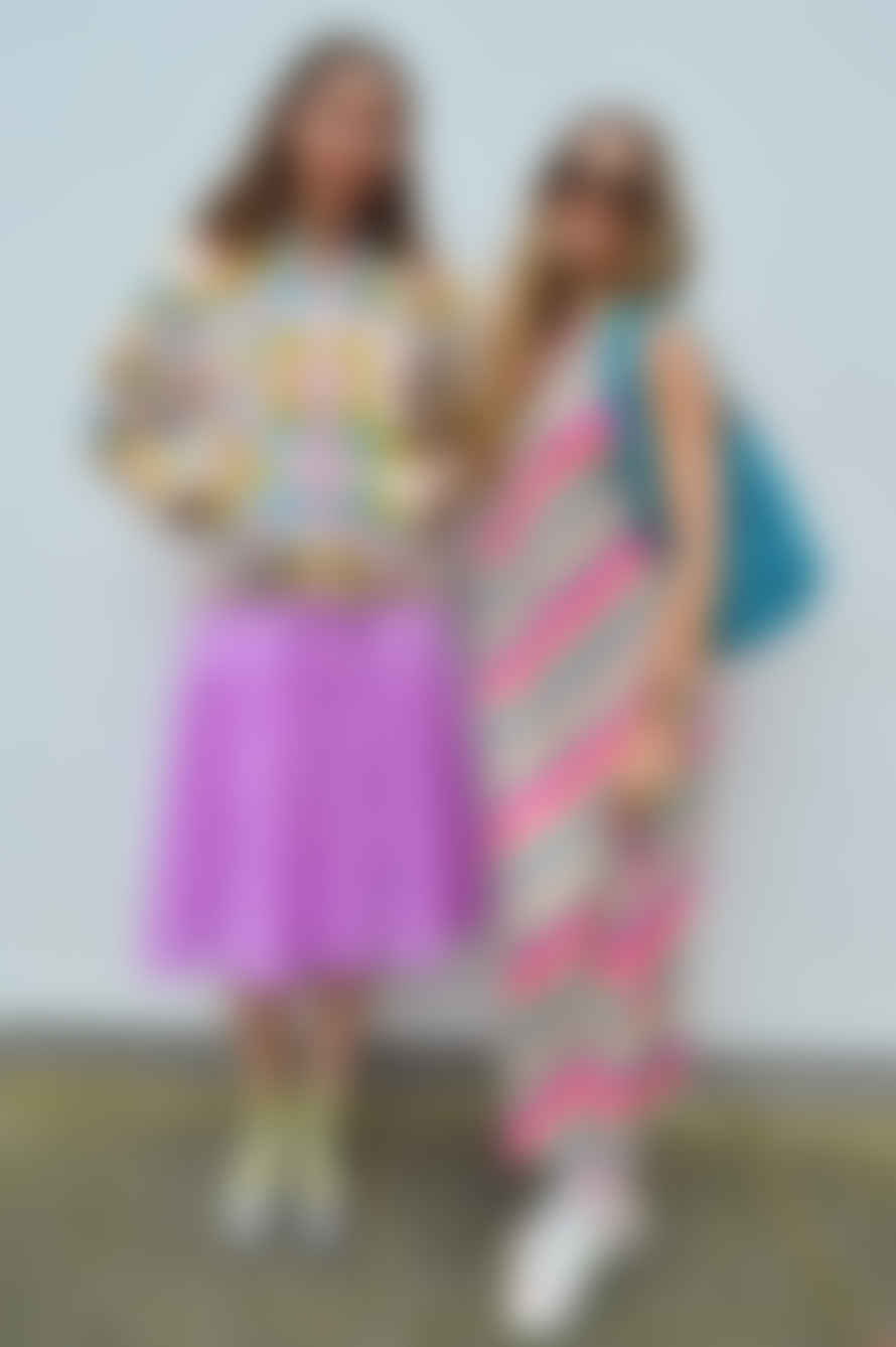 Petite Mendigote Riyu Oblique Multicoloured Dress