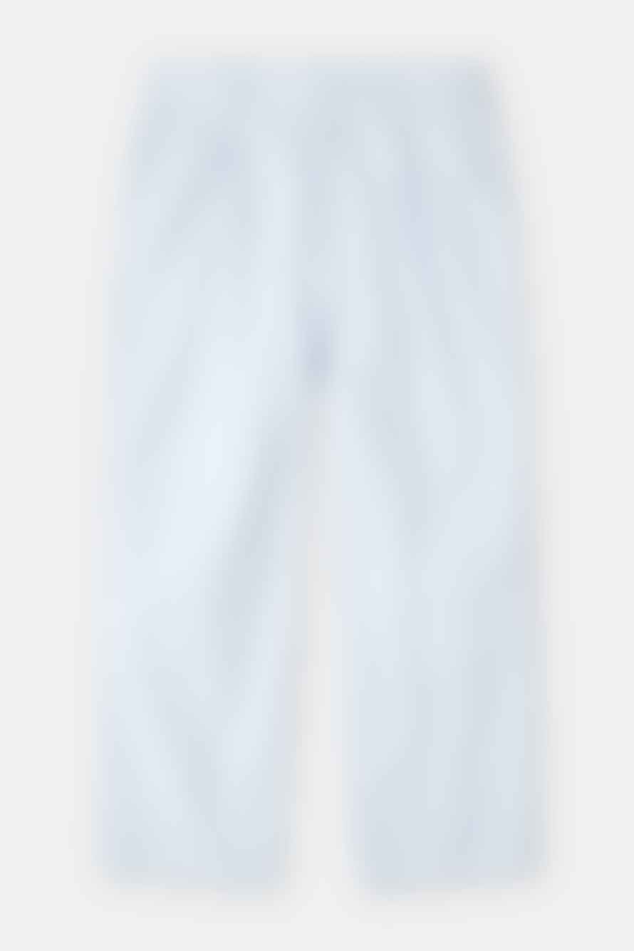 CLOSED  Pantalon Bloomberg Wide - Bleu Horizon