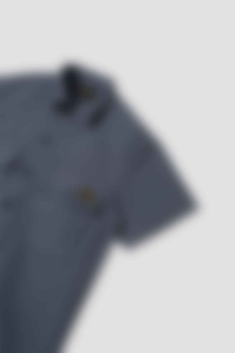 Stan Ray  CPO Short Sleeve Shirt - Navy Sateen