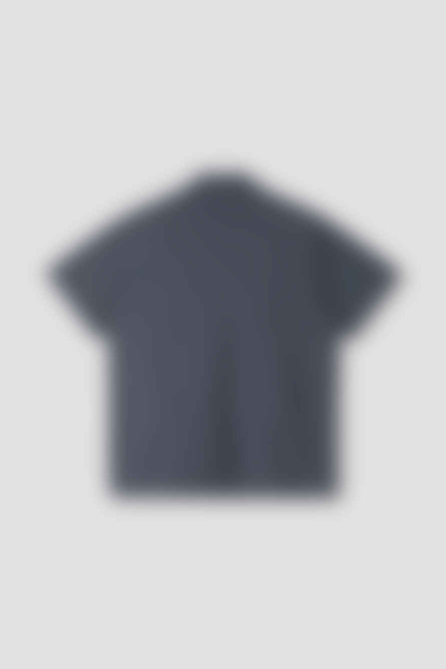 Stan Ray  CPO Short Sleeve Shirt - Navy Sateen