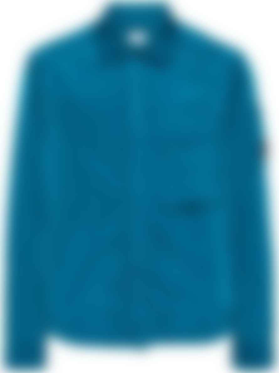 C.P. Company C.p. Company Chrome-r Pocket Overshirt Ink Blue