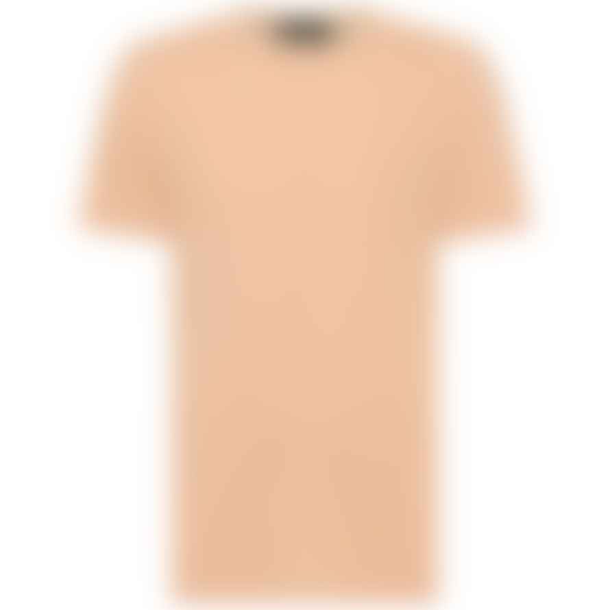 Remus Uomo Crew Neck Stripe T-shirt - Pink