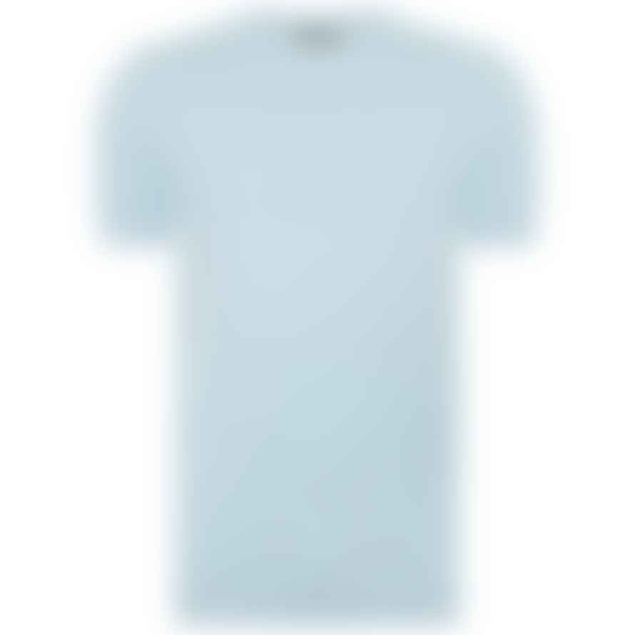 Remus Uomo Textured Cotton T-shirt - Sky Blue