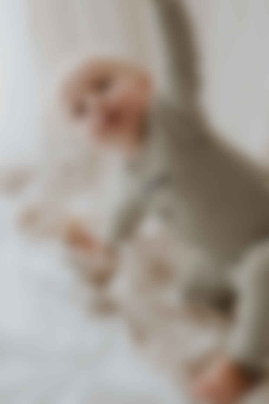 Claude & Co. : Milking It Stripe Baby Bodysuit