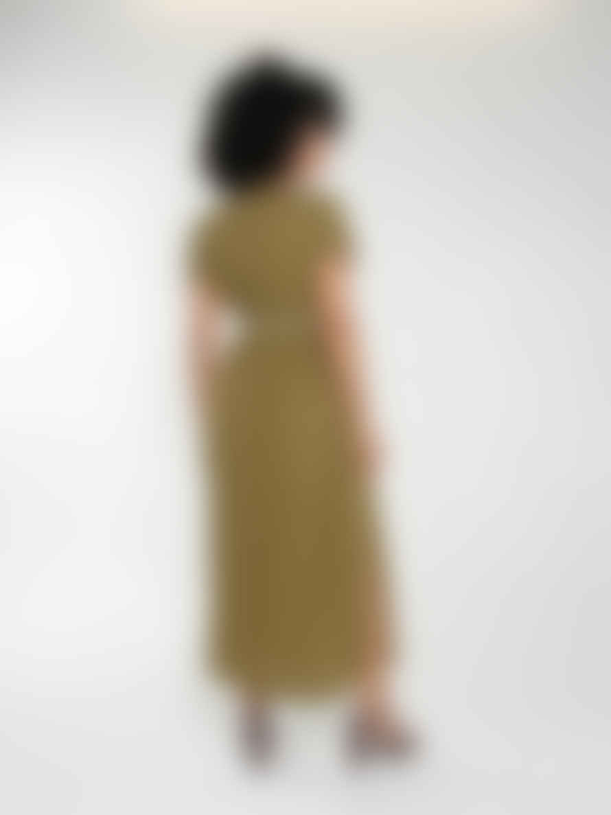 Nooki Design Jojo Maxi Dress In Olive