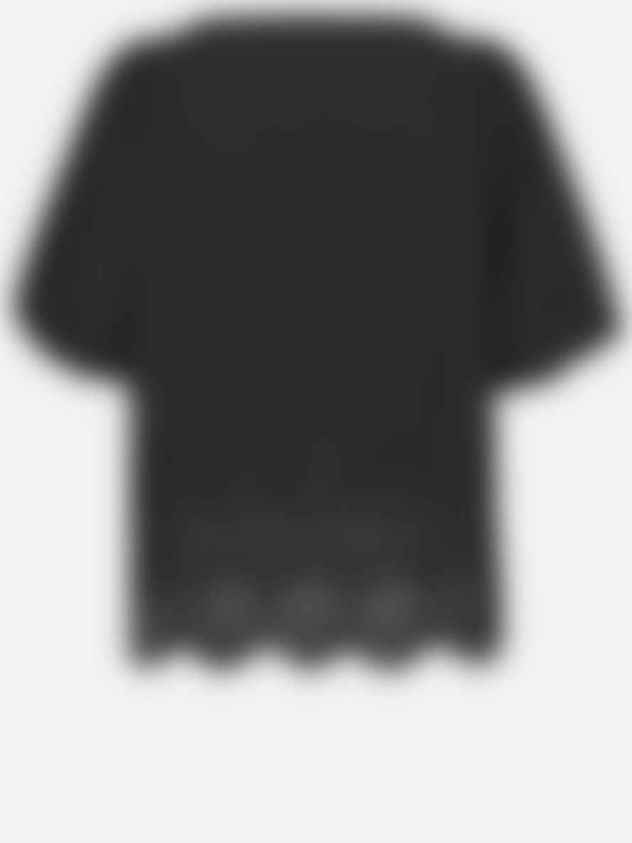Rosemunde Athena Shirt In Black W0348