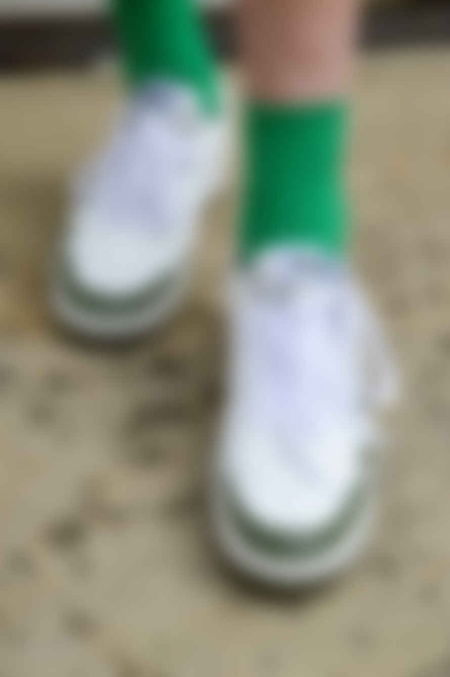 MoEa Gen1 - Cactus White And Green Sneakers