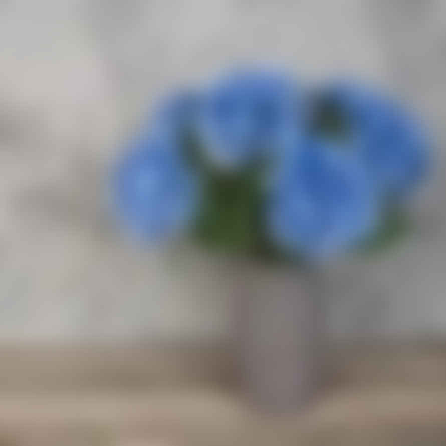 Floral Silk Blue French Hydrangea