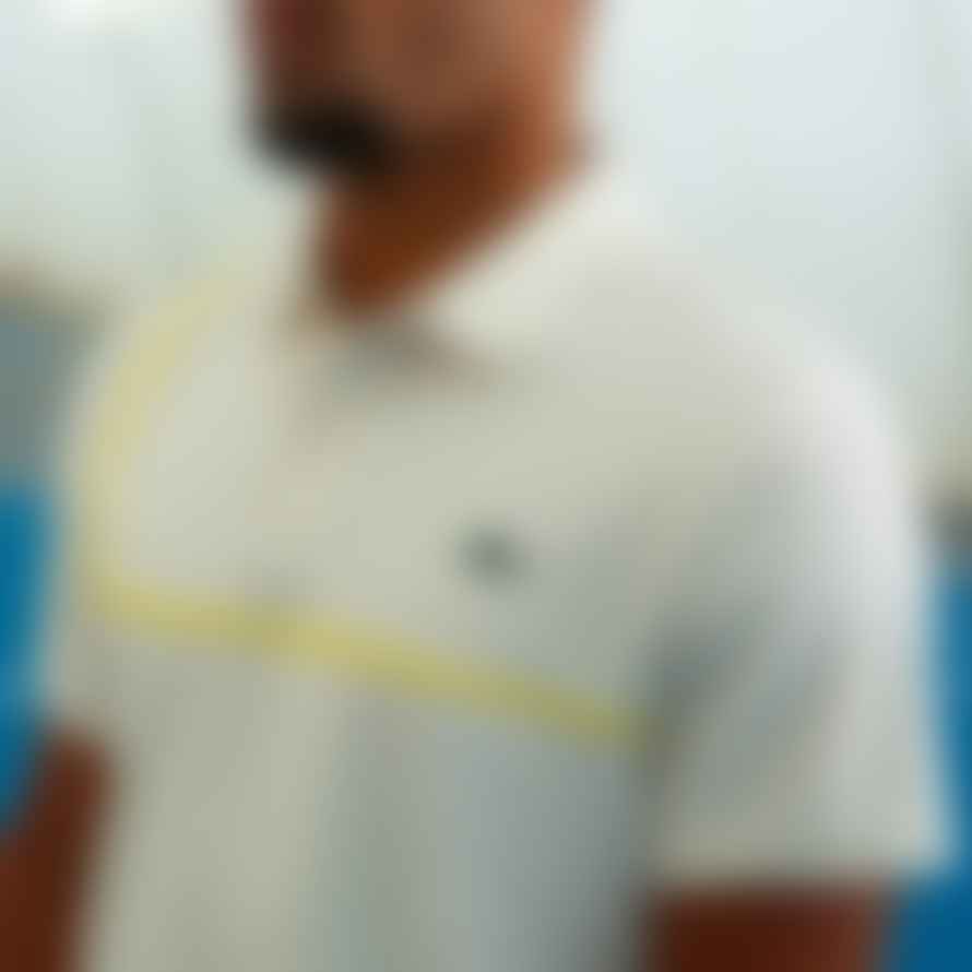 Lacoste White Avx Ultra Dry Pique Tennis Polo T Shirt