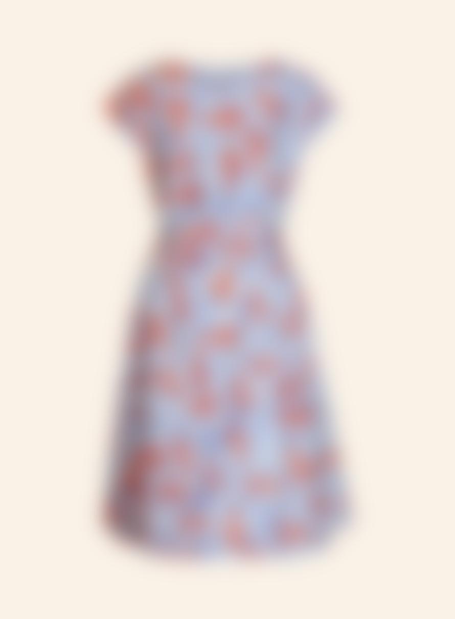 Palava Beatrice Cap Lobster Dress In Ivory