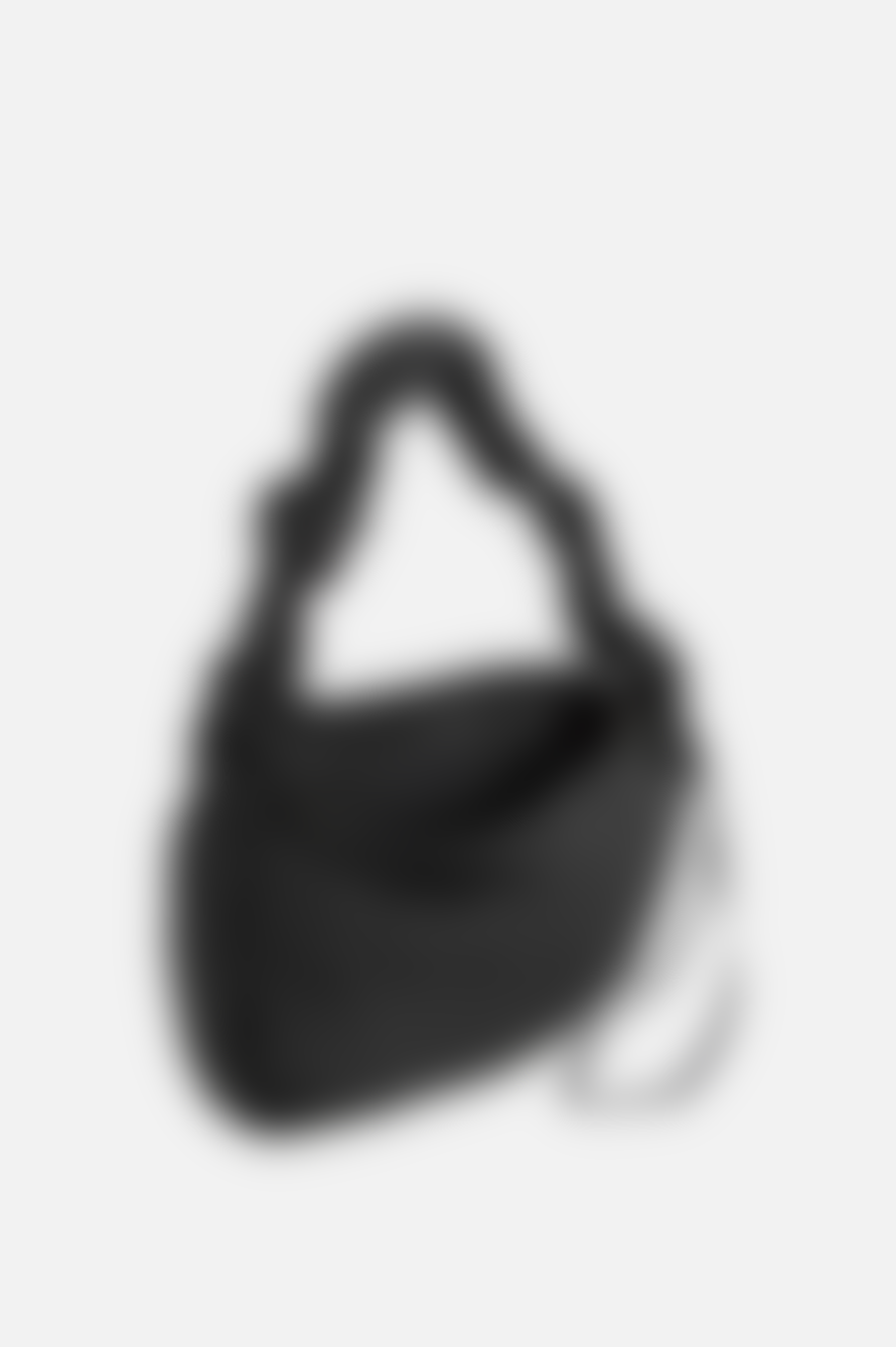Compania Fantastica Black Quilted Shoulder Bag