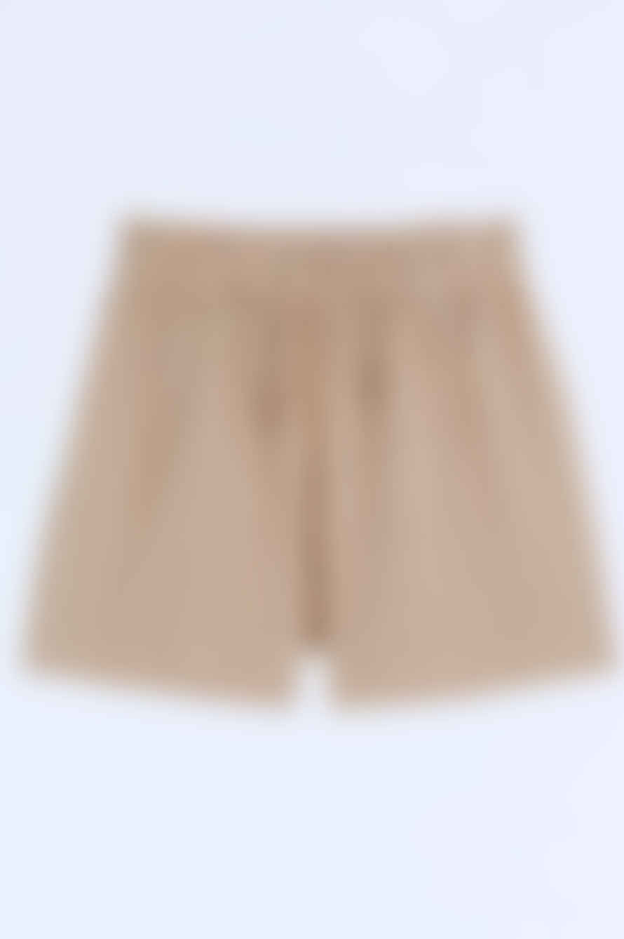 Emile Et Ida Zehra Checkered Vanilla Shorts