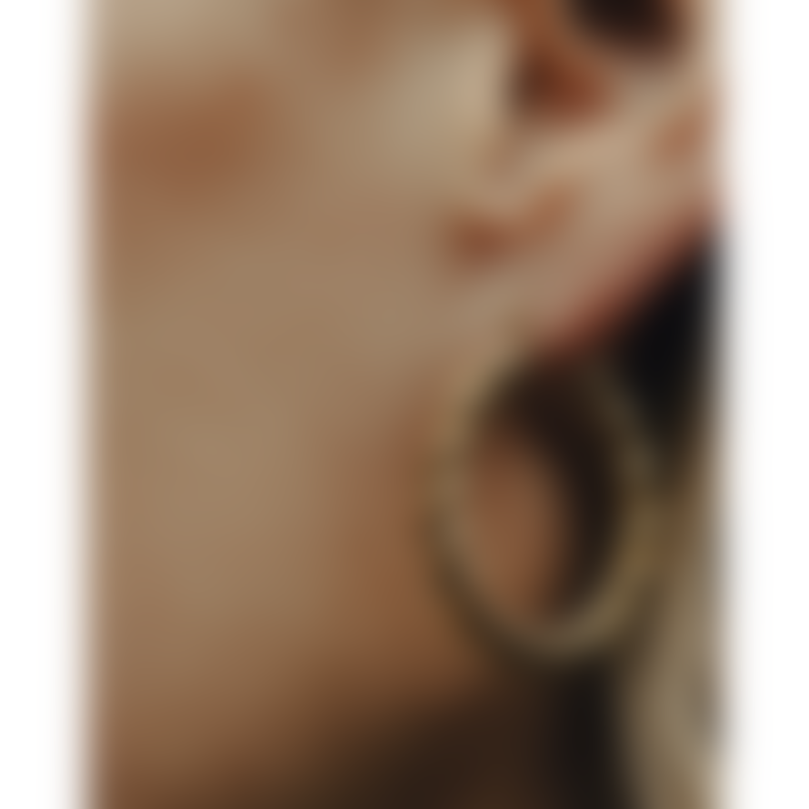 Nordic Muse | Large Twist Hoop Earrings | Gold