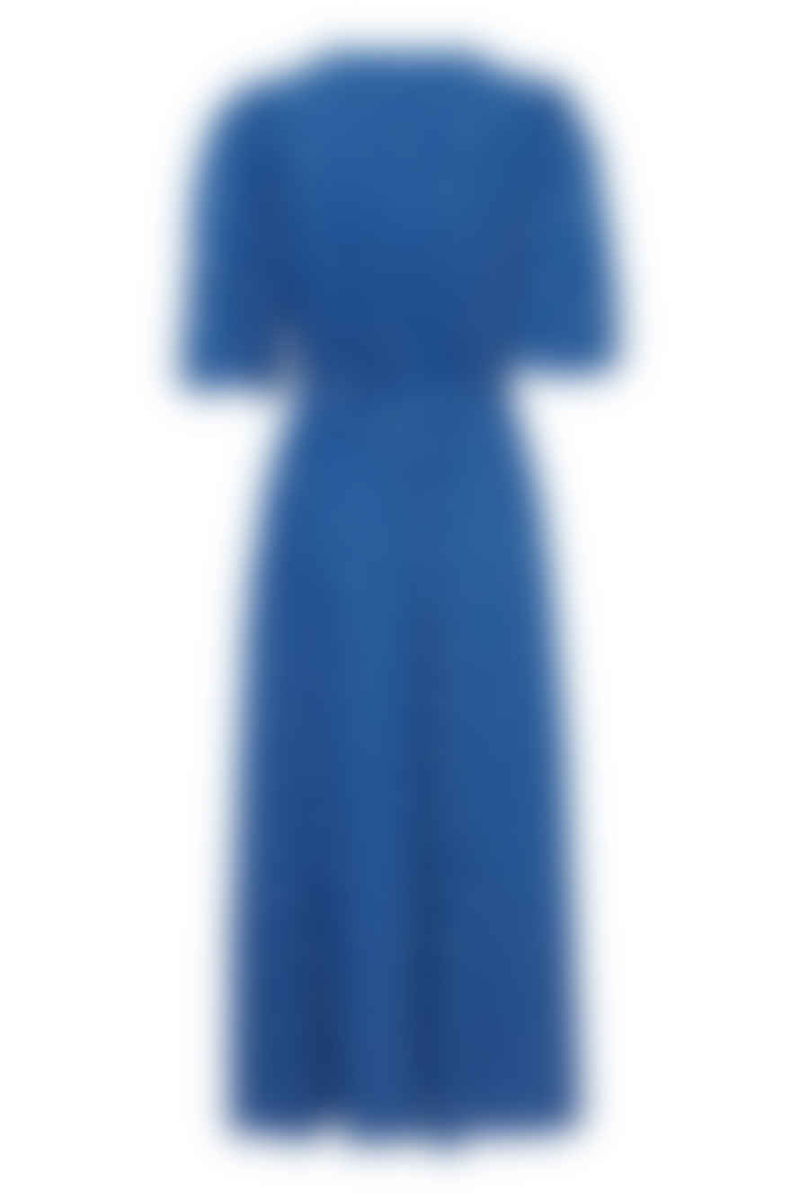 Fransa Kamma Dress In Beaucoup Blue