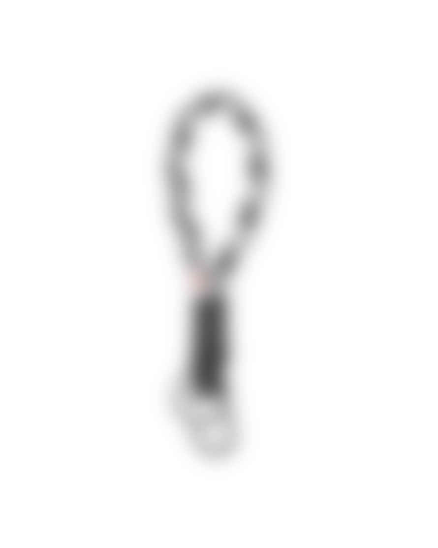 Topo Designs Llavero Crux Key Clip - Negro/blanco