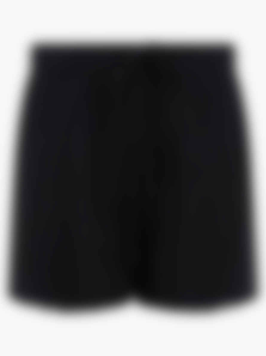 Great Plains Fray Edge Detail Shorts - Black