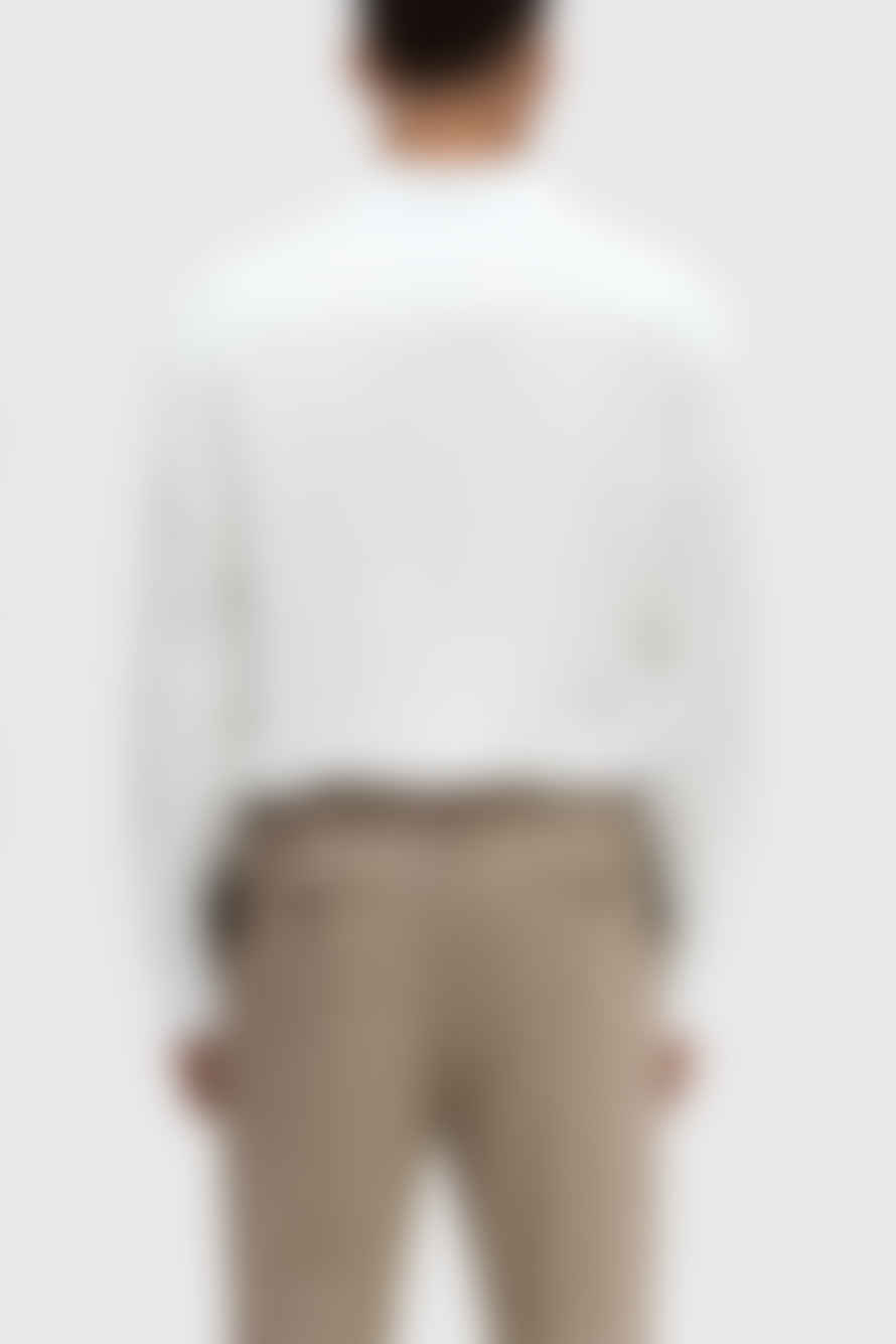 Selected Homme White Reg Kylian Linen Shirt