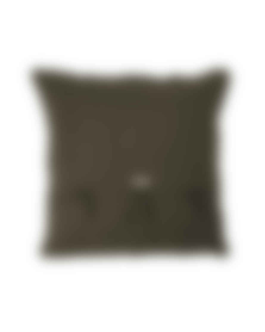 House Doctor Throw Pillow Cover, Bngunhild, Bark