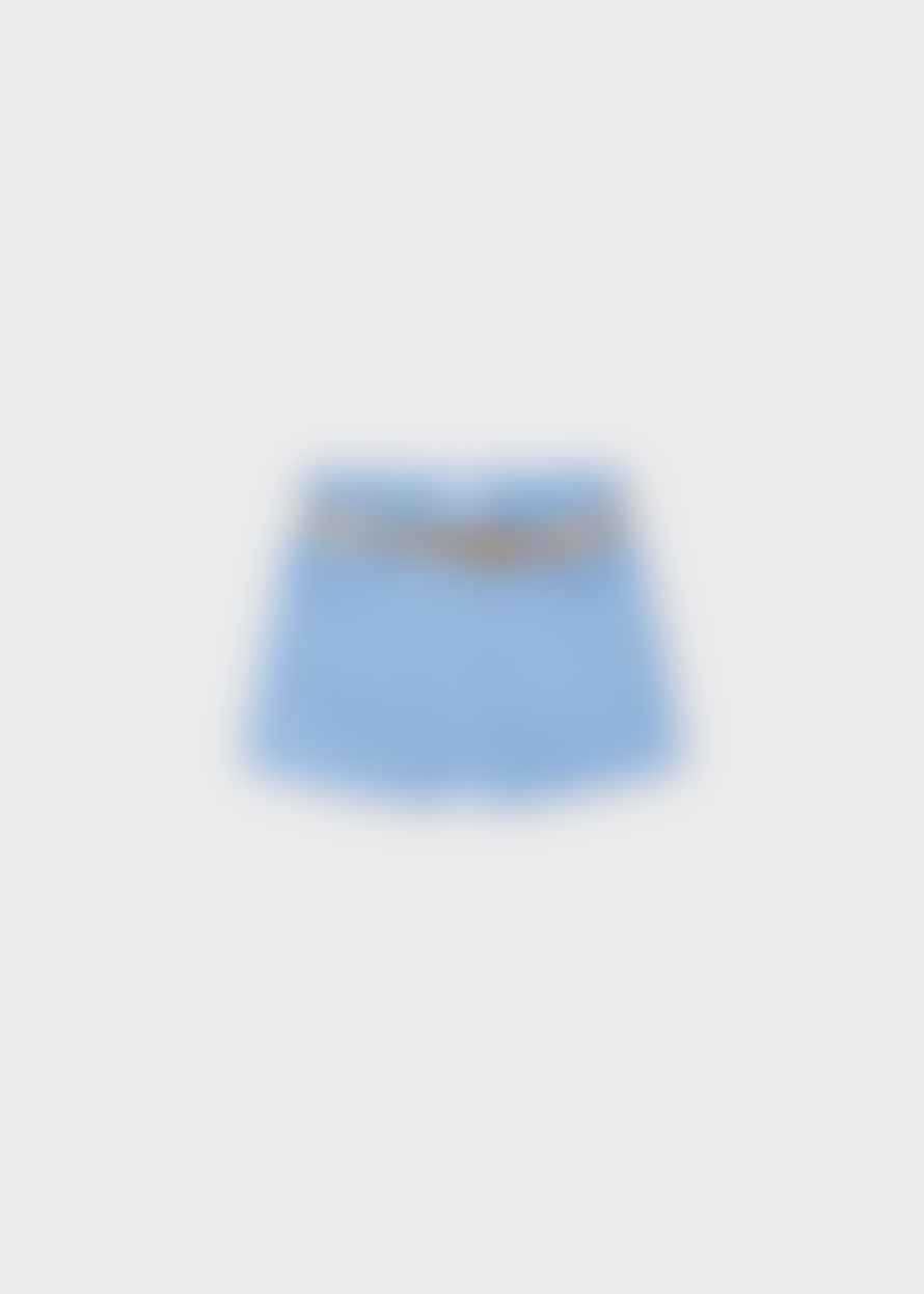 Mayoral Belted Shorts - Blue