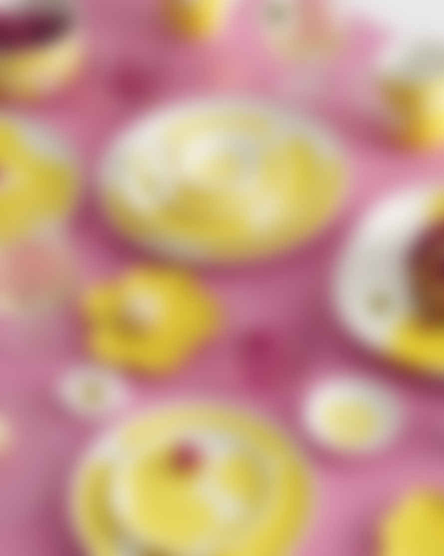 Marimekko piatto frutta 20cm unikko giallo