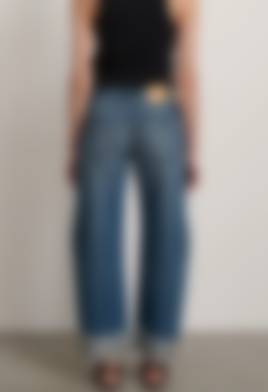B SIDES Relaxed Lasso Vista Blue Jeans