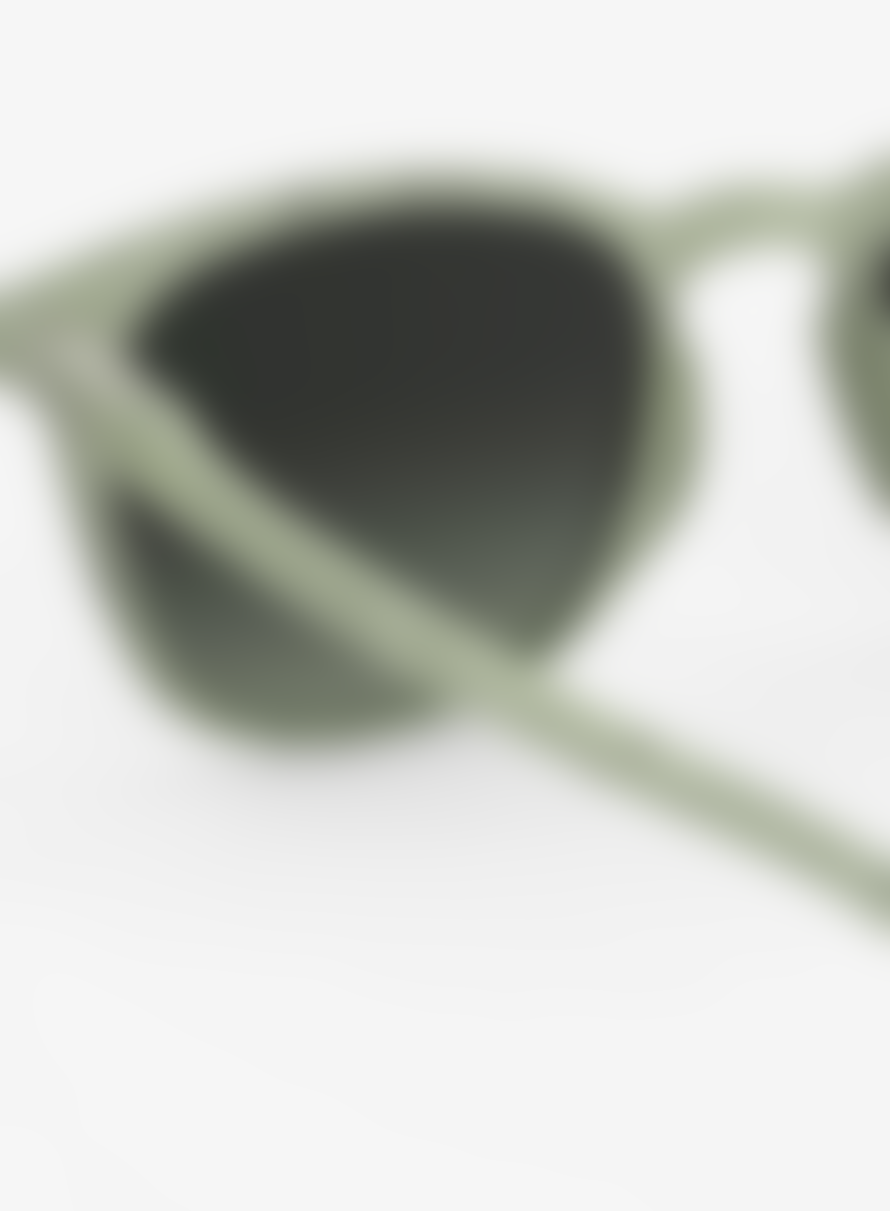 IZIPIZI #e Sunglasses In Dyed Green From