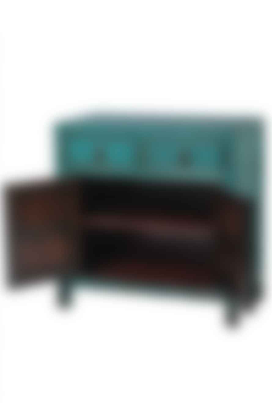 The Home Collection Oriental Shanxi Turquoise Cupboard
