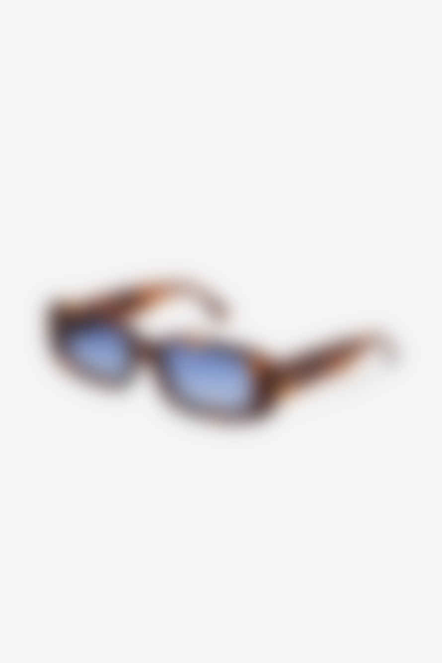 MESSYWEEKEND Tortoise Blue Roxie Sunglasses