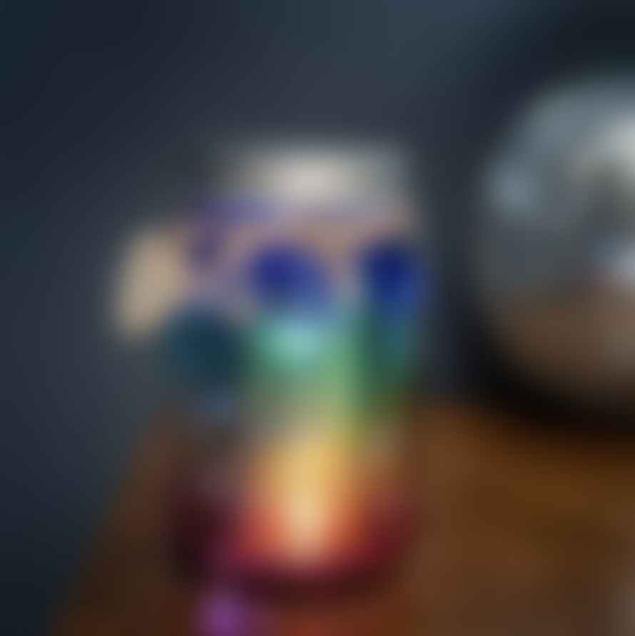 The Letteroom Rainbow Sparkle Firefly Light Jam Jar 