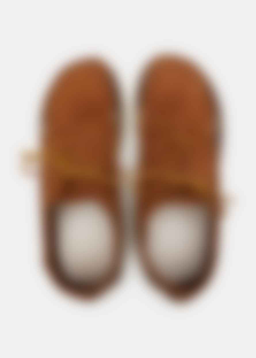 Yogi Footwear  Yogi x Universal Works Finn III Shoe On EVA - Cola/Dark Brown
