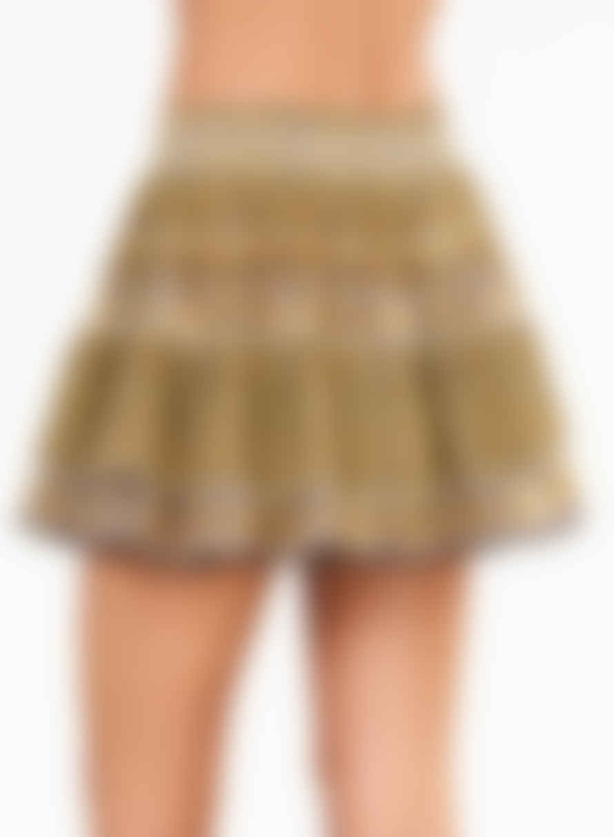 M.A.B.E Mari Mini Skirt | Mustard
