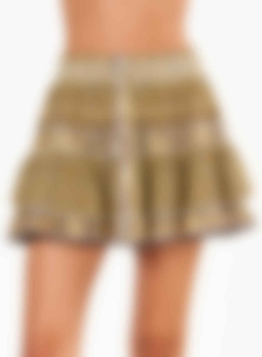 M.A.B.E Mari Mini Skirt | Mustard