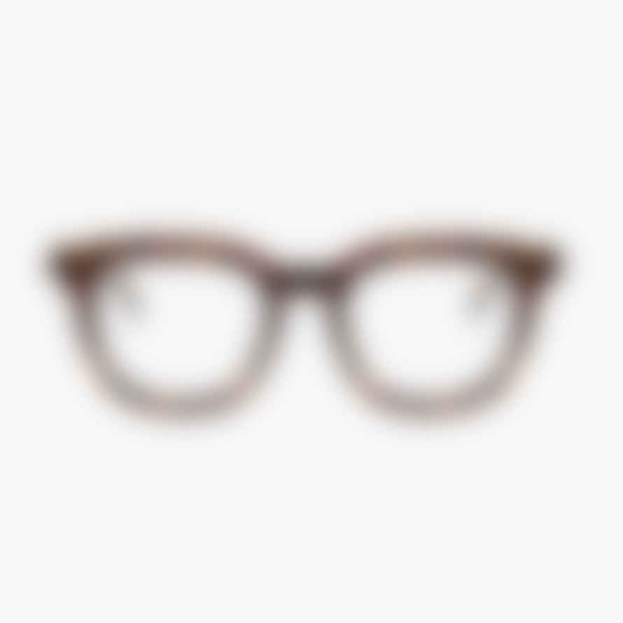 Barner Eyewear Osterbro Glossy Blue Light Reading Glasses In Tortoise