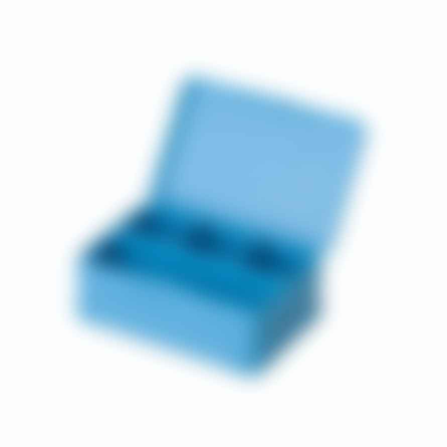 Penco Penco - Petite Boîte De Rangement Double Ouverture Bleue Ciel